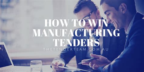 manufacturing tenders uk